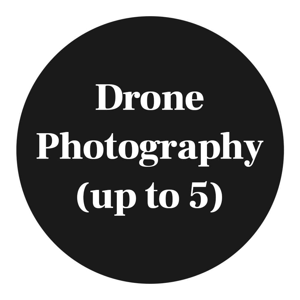 Drone photography (up to 5)