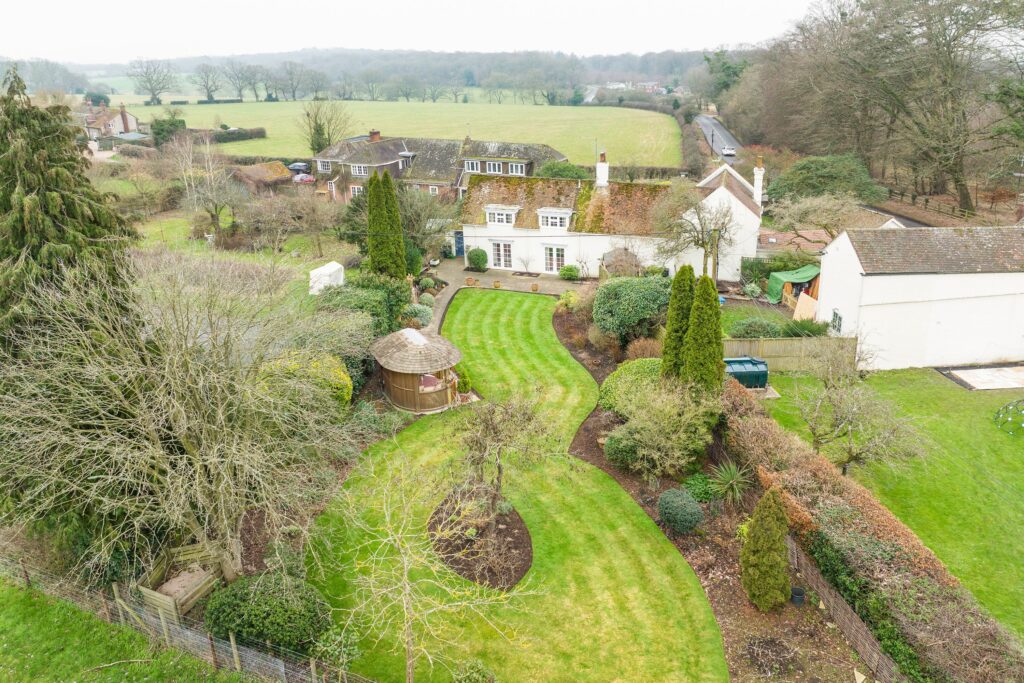 Drone photography - rear of property and grounds