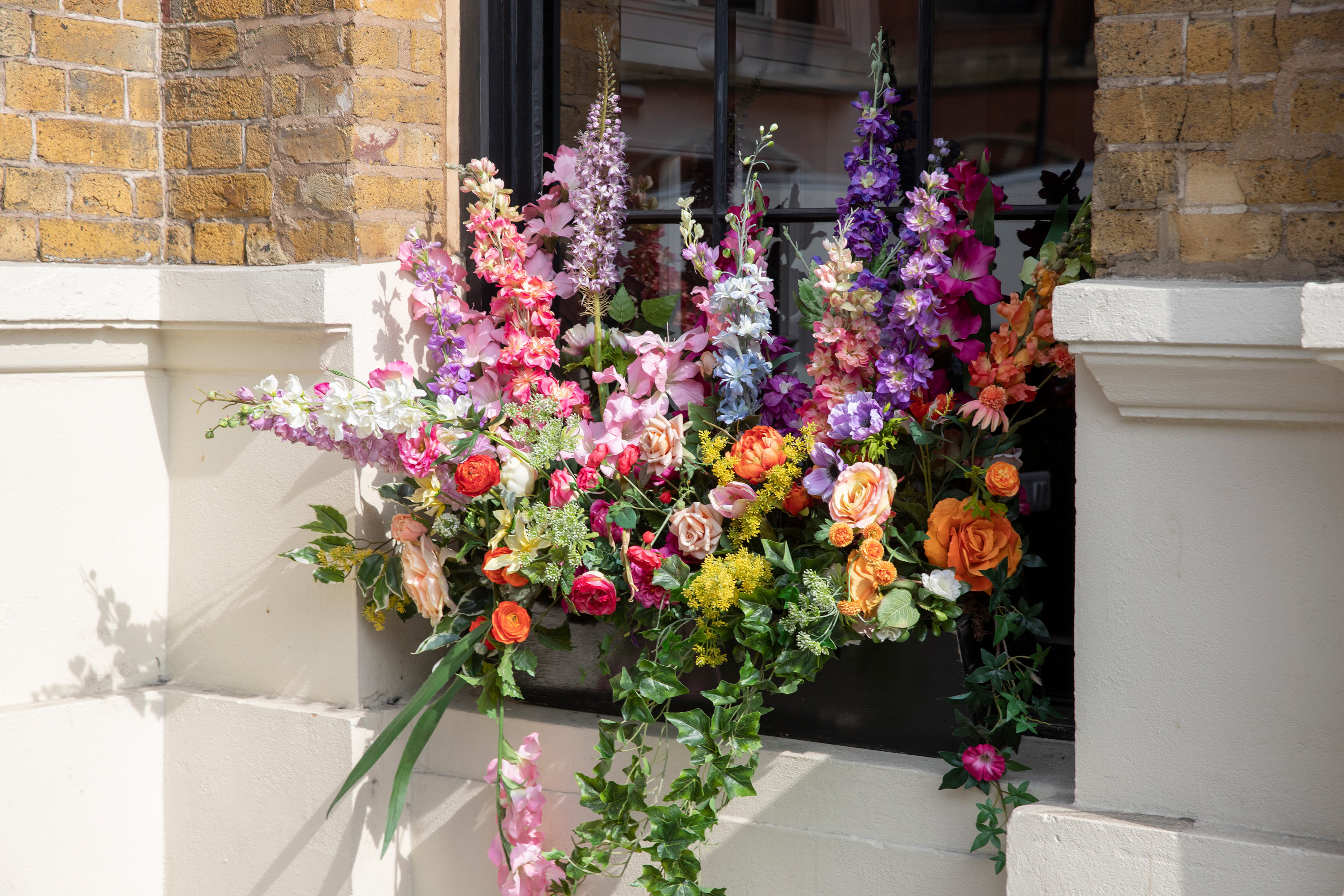 Window box flowers