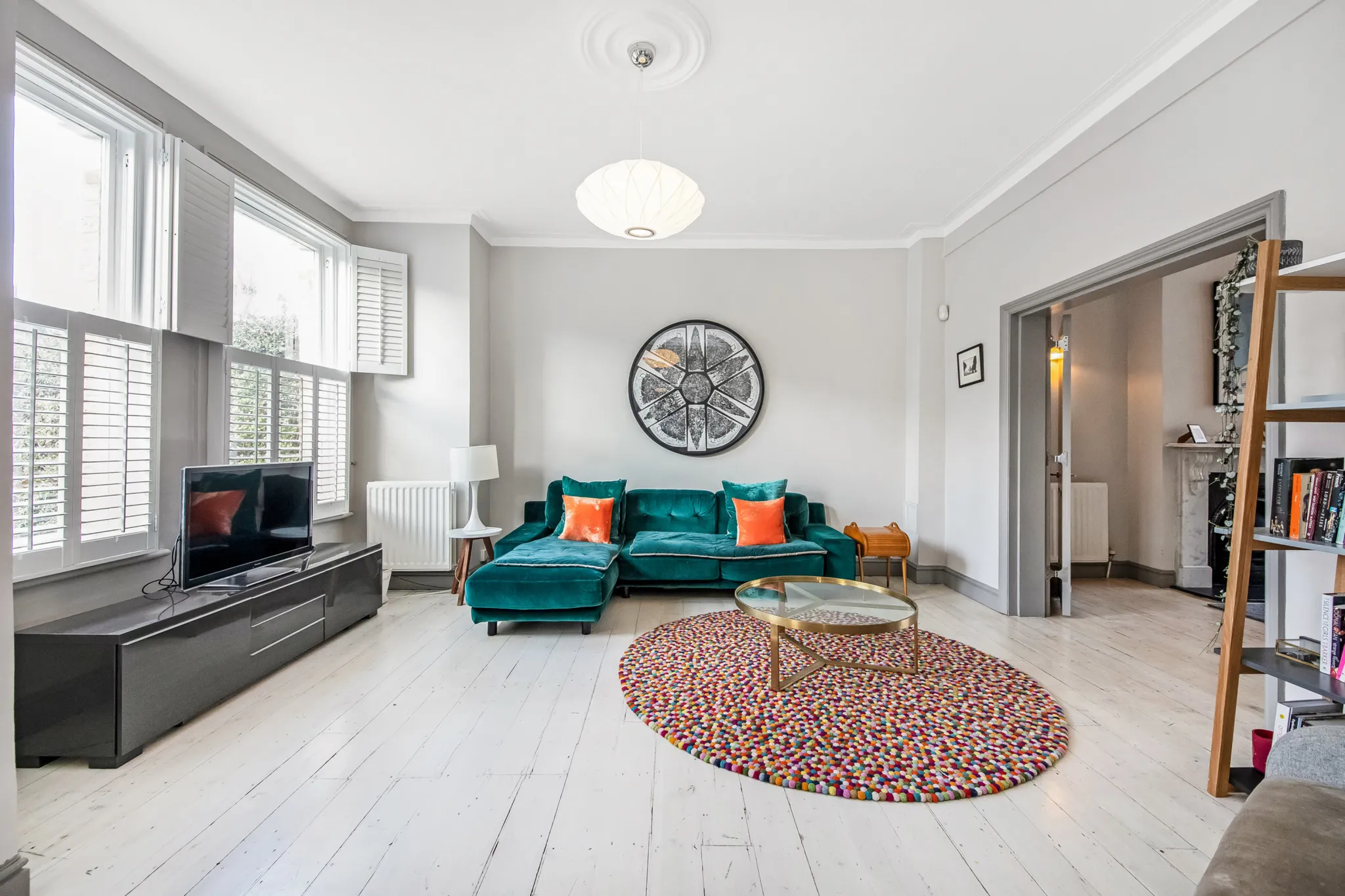 Property photography living room interior